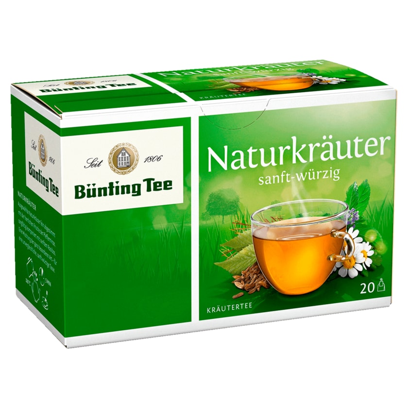 Bünting Tee Naturkräuter Classic 40g, 20 Beutel